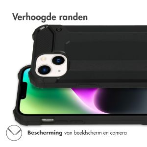 iMoshion Rugged Xtreme Backcover iPhone 14 - Zwart