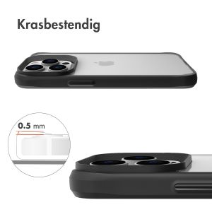 iMoshion Rugged Hybrid Case iPhone 14 Pro Max - Zwart / Transparant