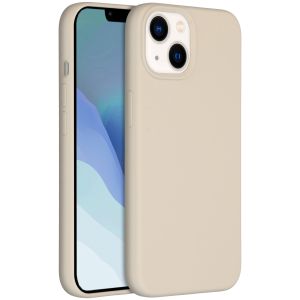 Accezz Liquid Silicone Backcover iPhone 14 - Stone