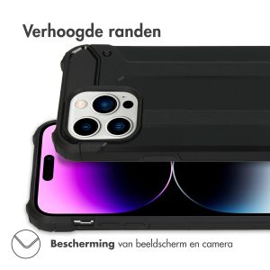 iMoshion Rugged Xtreme Backcover iPhone 14 Pro Max - Zwart