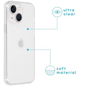 iMoshion Softcase Backcover iPhone 14 - Transparant