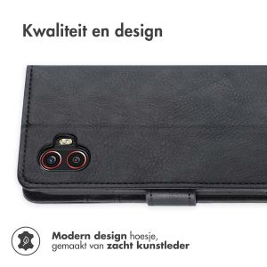 iMoshion Luxe Bookcase Samsung Galaxy Xcover 6 Pro - Zwart