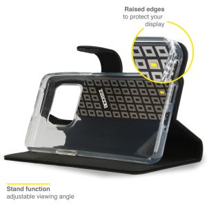 Accezz Wallet Softcase Bookcase OnePlus 10T - Zwart