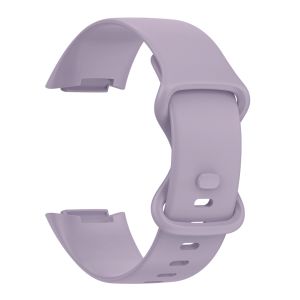 iMoshion Siliconen bandje Fitbit Charge 5 / Charge 6 - Maat S - Lavendel