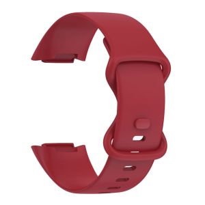 iMoshion Siliconen bandje Fitbit Charge 5 / Charge 6 - Maat L - Rood