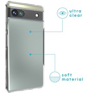 iMoshion Softcase Backcover Google Pixel 6a - Transparant