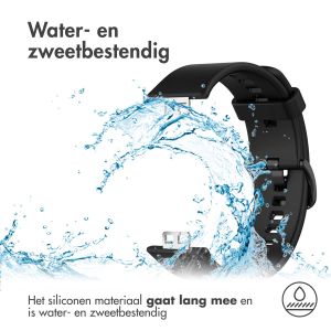 iMoshion Siliconen bandje Huawei Watch Fit - Zwart