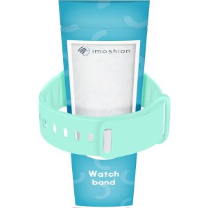 iMoshion Siliconen bandje Apple Watch Series 1-9 / SE / Ultra (2) - 42/44/45/49 mm - Turquoise