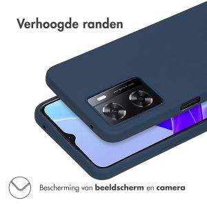 iMoshion Color Backcover Oppo A57(s) - Donkerblauw