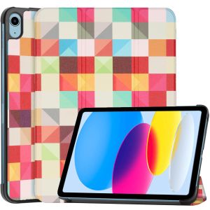 iMoshion Design Trifold Bookcase iPad 10 (2022) 10.9 inch - Kleurtjes