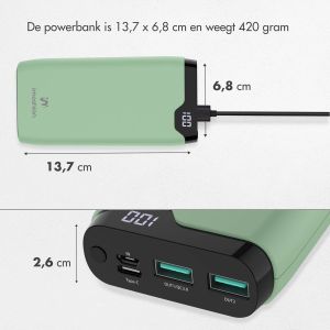 iMoshion Powerbank - 20.000 mAh - Quick Charge en Power Delivery - Groen