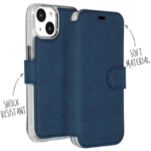 Accezz Xtreme Wallet Bookcase iPhone 14 - Donkerblauw