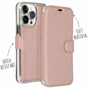 Accezz Xtreme Wallet Bookcase iPhone 14 Pro - Rosé Goud