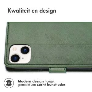 iMoshion Luxe Bookcase iPhone 14 - Groen