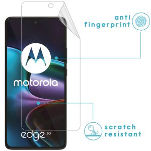 iMoshion Screenprotector Folie 3 pack Motorola Edge 30