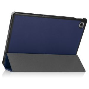 iMoshion Trifold Bookcase Lenovo Tab M10 Plus (3rd gen) - Donkerblauw
