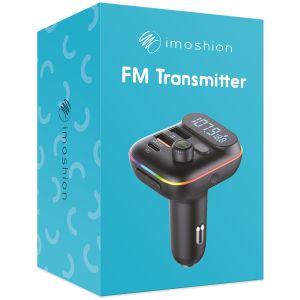 iMoshion FM Transmitter met USB-C poort & Quick Charge - Zwart