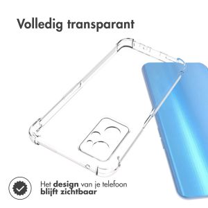 Accezz Clear Backcover Realme 9i - Transparant