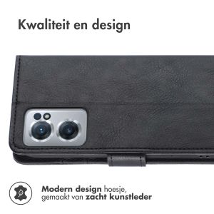 iMoshion Luxe Bookcase OnePlus Nord CE 2 5G - Zwart