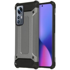 iMoshion Rugged Xtreme Backcover Xiaomi 12 / 12X - Donkergrijs
