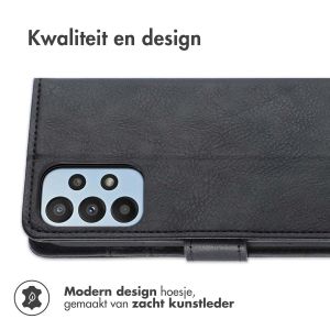 iMoshion Luxe Bookcase Samsung Galaxy A23 (5G) - Zwart