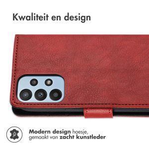 iMoshion Luxe Bookcase Samsung Galaxy A23 (5G) - Rood