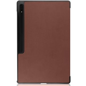 iMoshion Trifold Bookcase Samsung Galaxy Tab S8 Ultra - Bruin