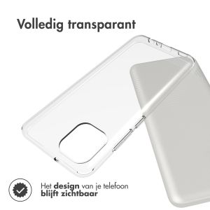 Accezz Clear Backcover Samsung Galaxy A03 - Transparant