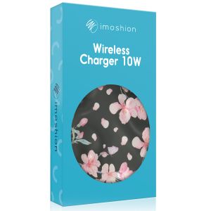 iMoshion Design wireless charger - Fast Charge draadloze oplader 10W - Pink Blossom