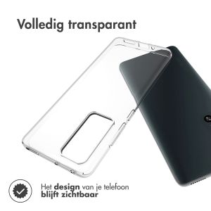 Accezz Clear Backcover Xiaomi 12 / 12X - Transparant