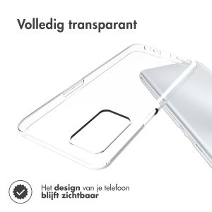 Accezz Clear Backcover Oppo A16(s) / A54s - Transparant