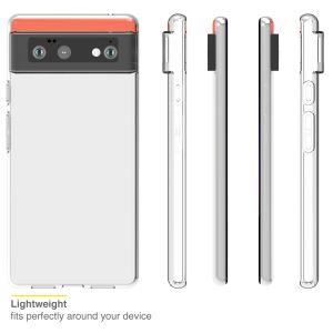 Accezz Clear Backcover Google Pixel 6 - Transparant
