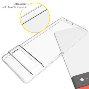 Accezz Clear Backcover Google Pixel 6 Pro - Transparant