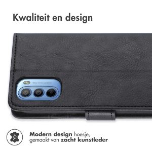 iMoshion Luxe Bookcase Motorola Moto G31 / G41 - Zwart