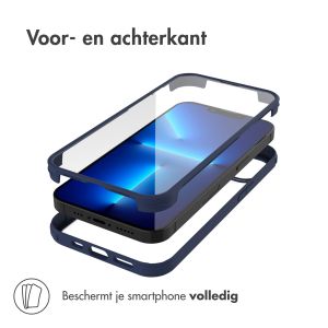 Accezz 360° Full Protective Cover iPhone 13 Mini - Blauw