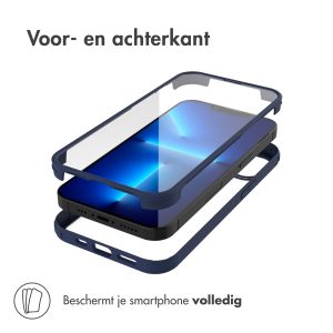 Accezz 360° Full Protective Cover iPhone 13 Pro Max - Blauw