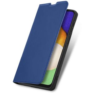 iMoshion Slim Folio Bookcase Samsung Galaxy A13 (5G) / A04s - Donkerblauw