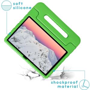 iMoshion Kidsproof Backcover met handvat Lenovo Tab P11 / P11 Plus - Groen