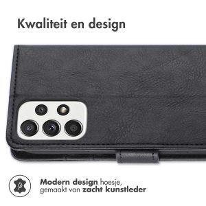 iMoshion Luxe Bookcase Samsung Galaxy A53 - Zwart