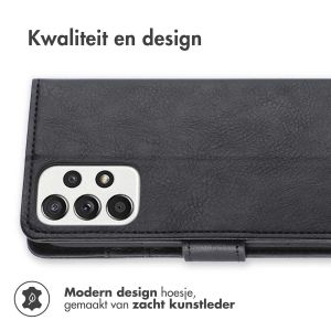 iMoshion Luxe Bookcase Samsung Galaxy A33 - Zwart