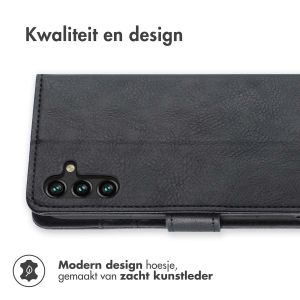 iMoshion Luxe Bookcase Samsung Galaxy A13 (5G) / A04s - Zwart
