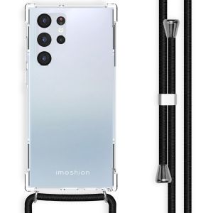 iMoshion Backcover met koord Samsung Galaxy S22 Ultra - Zwart