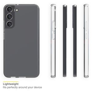 Accezz Clear Backcover Samsung Galaxy S22  Plus - Transparant