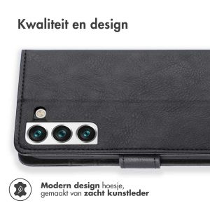 iMoshion Luxe Bookcase Samsung Galaxy S22 - Zwart