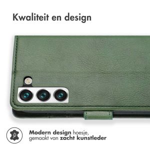 iMoshion Luxe Bookcase Samsung Galaxy S22 - Groen