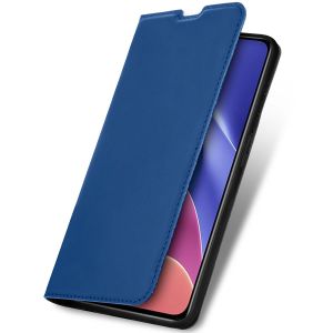 iMoshion Slim Folio Bookcase Xiaomi Poco F3 - Donkerblauw