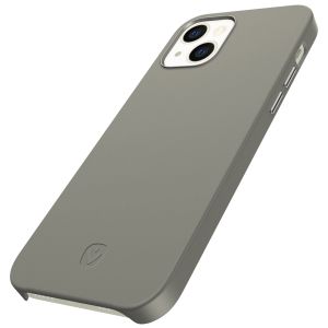 Valenta Luxe Leather Backcover iPhone 13 - Grijs