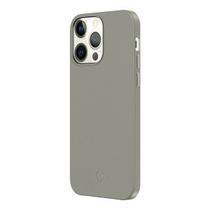 Valenta Luxe Leather Backcover iPhone 13 Pro - Grijs