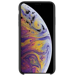 My Jewellery Silicone Backcover iPhone Xs Max - Zwart