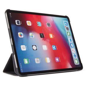 Decoded Leather Slim Cover iPad Pro 12.9 (2018 - 2022) - Zwart